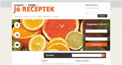 Desktop Screenshot of jorecept.hu
